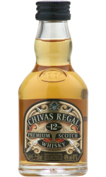 Whisky Chivas Regal 12y 40% 50ml miniatura etik2