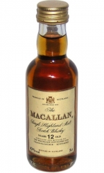 Whisky Macallan 43% 50ml 12years Skotsko miniatura