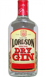 Gin Lordson Dry 37,5% 0,7l Belgie