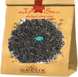 čaj Černý Assam pytel 0,5kg sypaný Grešík
