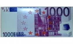 čokoládová bankovka 1000 Euro 60g mléčná belgická