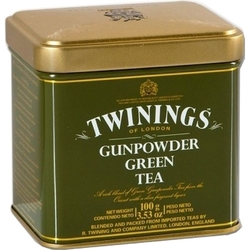čaj zelený Gunpowder Tea 100g Plech Twinings