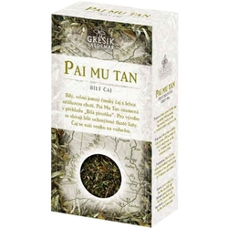 čaj Bílý Pai Mu Tan 50g sypaný Grešík