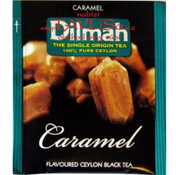 čaj přebal Dilmah Caramel Ceylon Black Tea