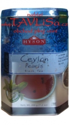 čaj černý Ceylon Pearls 200g hrana plech Hyson