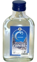 Vodka clear Lunar 40% 95ml malá placatice