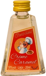 Créme Caramel likor 18% 20ml Krugmann miniatura