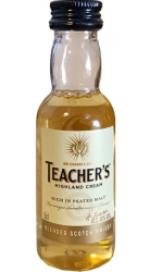 Whisky Teachers scotch 40% 50ml miniatura etik4