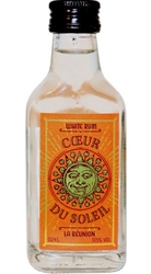 White Rum Coeur du Soleil 37,5% 40ml miniatura