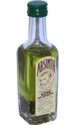 Absinth King of spirits 70% 50ml LOR special drink