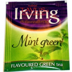 čaj přebal Irving Mint green