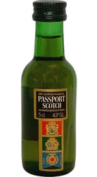 Whisky Passport 43% 50ml miniatura