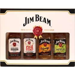 Whisky Jim Beam Sada č1 50ml x4 miniatury