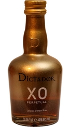 Rum Dictador XO Perpetual 40% 50ml miniatura