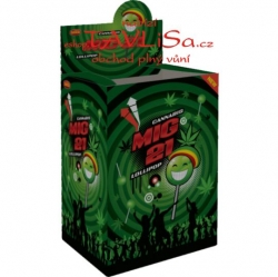 lízátko Cannabis Mig21 Lollipop 8g x50ks Box Hors