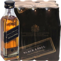 Whisky Johnie Walker Black 12y 40% 50ml x12