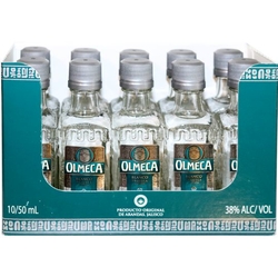 Tequila Olmeca Blanco 38% 50ml x10 miniatur