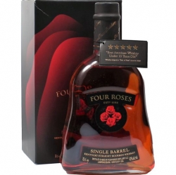 whisky bourbon Four Roses 43% 0,7l Single Bar. Box