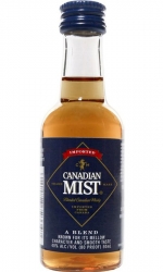 Whisky Canadian Mist 40% 50ml miniatura etik4