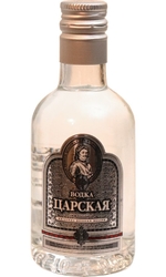 Vodka Carskaja Original 40% 50ml miniatura etik2