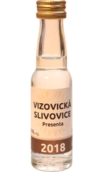 Slivovice Presenta 2018 50% 20ml miniatura