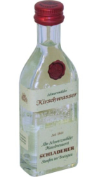 Kirschwasser 42% 30ml Schladerer miniatura etik1