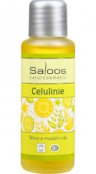 masážní olej Celulinie 125ml Saloos