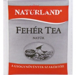 čaj přebal HU Naturland Fehér Tea Natúr