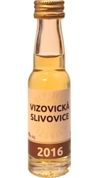 Slivovice Vizovická 2016 50% 20ml miniatura