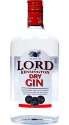 Gin Lord of Kensington Dry 37,5% 1l Belgie