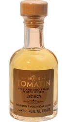Whisky Tomatin Legacy 43% 40ml v Set Whiskey