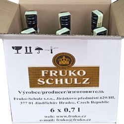 Liqueur Green Mint 24% 0,7l x6 Fruko Schulz