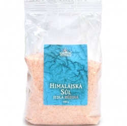 Sůl Himalájská jedlá růžová 600g Grešík