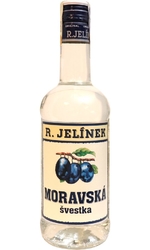 Švestka Moravská 38% 0,5l Rudolf Jelínek