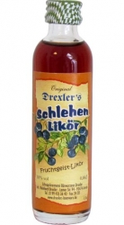 Schlehen Likér 30% 40ml Drexlers miniatura