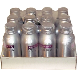 vodka CranRaz 40% 50ml x12 Danzka miniatura