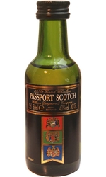 Whisky Passport 40% 50ml miniatura etik2