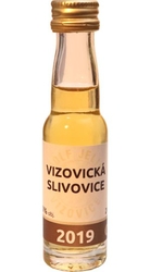 Slivovice Vizovická 2019 50% 20ml miniatura