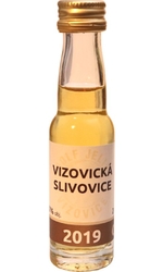 Slivovice Vizovická 2019 50% 20ml miniatura