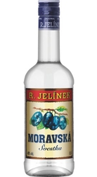 Švestka Moravská 40% 0,5l Rudolf Jelínek etik2