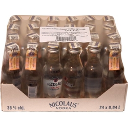 Vodka Extra Jemná Nicolaus 38% 40ml x24 mini