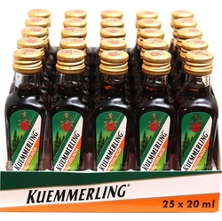 Likér Kuemmerling Bylinný 35% 20ml x25 mini etik3
