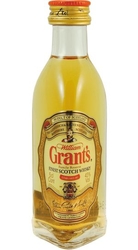 Whisky Grants 43% 50ml miniatura etik2