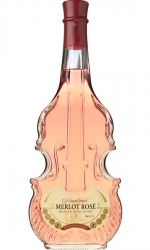 víno Merlot Rosé suché 13,5% 0,75l Stradivari