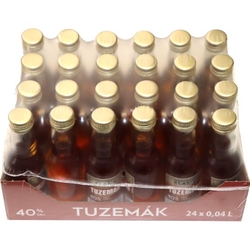 Rum Tuzemský Nicolaus 40% 40ml x24 miniatur etik4