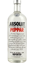 Vodka Absolut Peppar 40% 1l