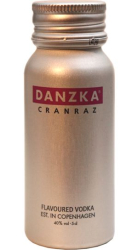 vodka Cranraz 40% 50ml Danzka v sada Minipack č.1