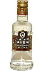Vodka Russian Standard Gold 40% 50ml miniatura
