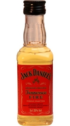 Whisky Likér Jack Daniels Fire 35% 50ml miniatura