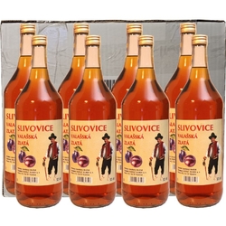 Slivovice Valašská Zlatá 50% 1l x8 R.Jelínek